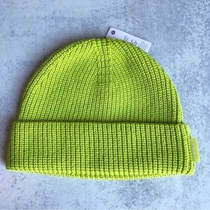 Lululemon Knit Ribbed Beanie Close Fit Cotton Blend Size S/M
